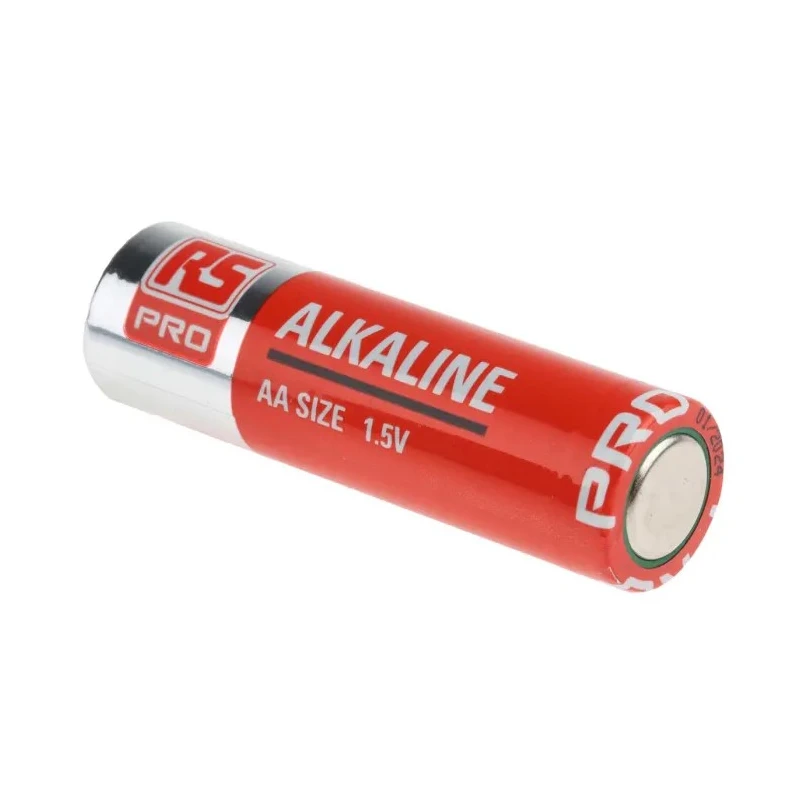 RS PRO Alkaline AA Battery 1.5 V 2.4Ah Non-Rechargeable LR6 Battery Pack of 20 917-6588