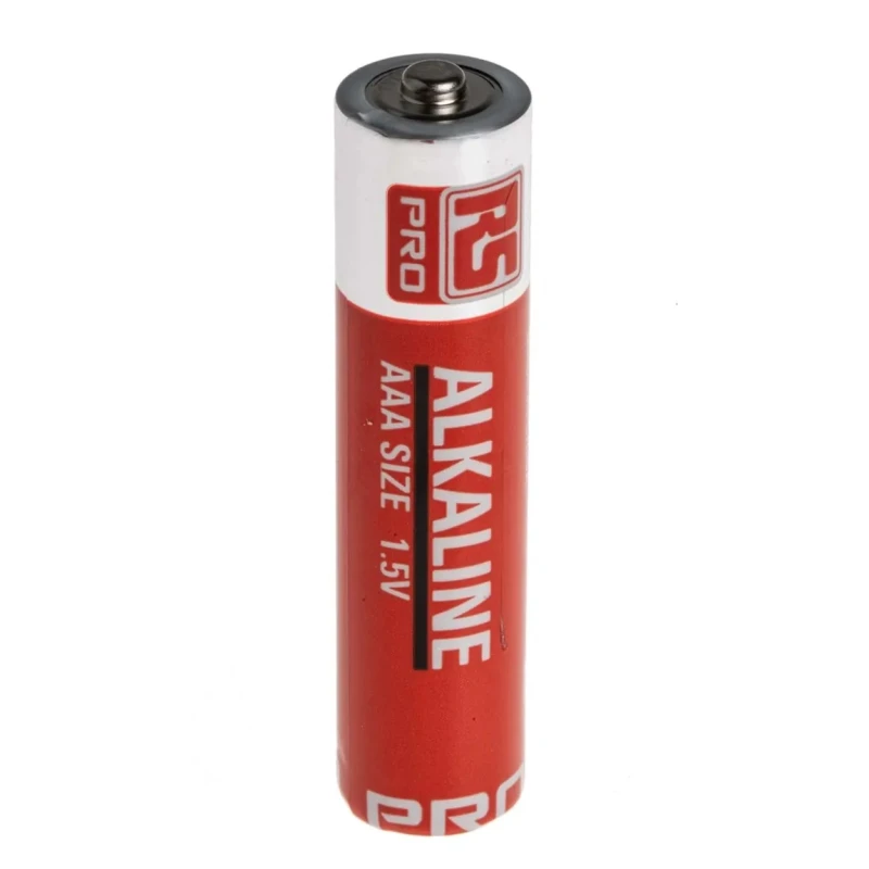 RS PRO Alkaline AAA Battery 1.5 V, Alkaline Chemistry, Non-Rechargeable, 2.4Ah Capacity, Pack of 20 917-6581
