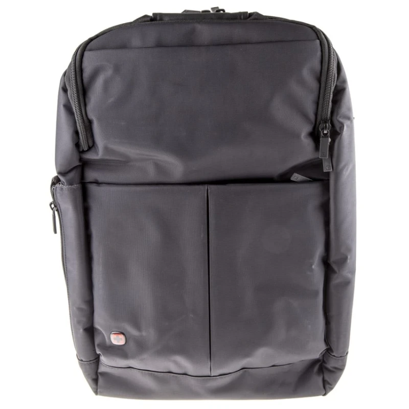 Wenger RELOAD 16in Nylon Laptop Backpack, Black, 3 Compartments, 444.5x304.8x177.8mm, Model 601070