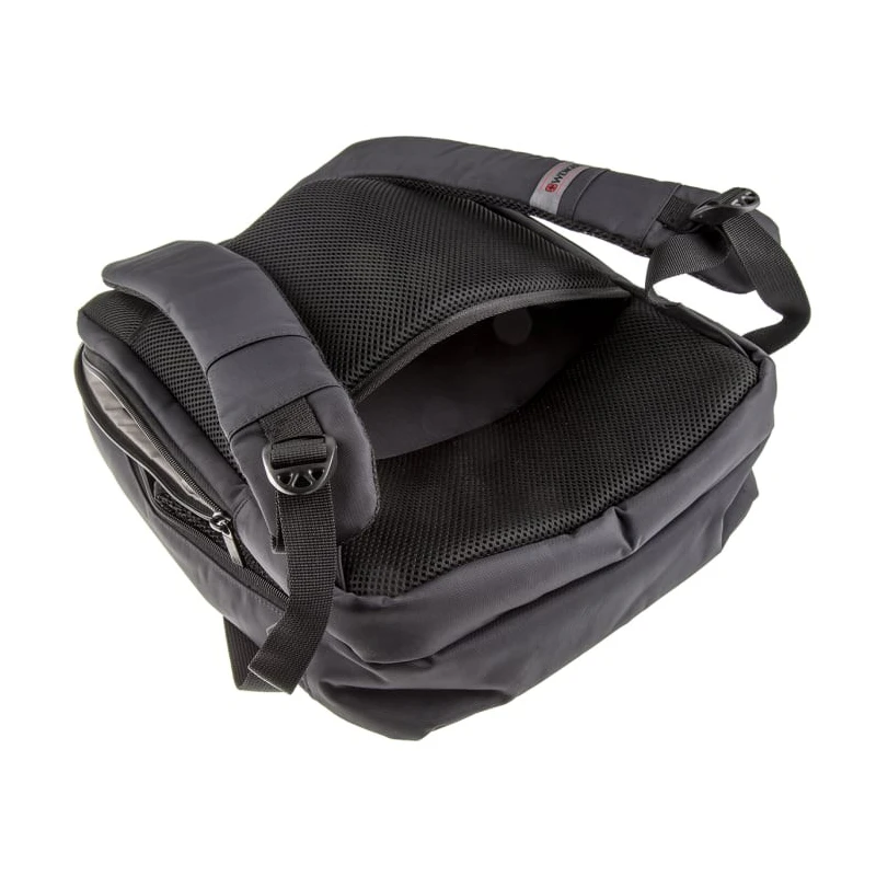 Wenger RELOAD 16in Nylon Laptop Backpack, Black, 3 Compartments, 444.5x304.8x177.8mm, Model 601070