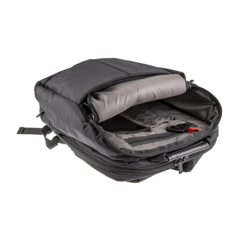 Wenger RELOAD 16in Nylon Laptop Backpack, Black, 3 Compartments, 444.5x304.8x177.8mm, Model 601070