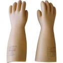 Penta Beige Latex Electrical Insulating Gloves Size 7, Class 00, 500V AC Protection GLE36-00/07