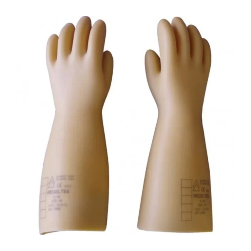 Penta Beige Latex Electrical Insulating Gloves Size 7, Class 00, 500V AC Protection GLE36-00/07