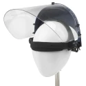 Penta Clear Polycarbonate Face Shield with Brow Guard, Anti-Mist Coating, Anti-Fog, Impact Resistant E24