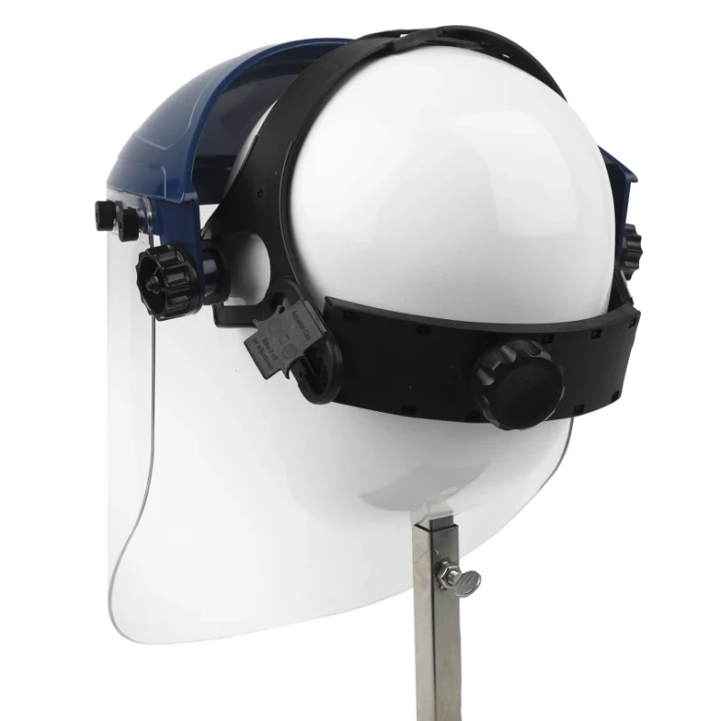 Penta Clear Polycarbonate Face Shield with Brow Guard, Anti-Mist Coating, Anti-Fog, Impact Resistant E24