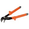 Penta 2-Piece Curved Water Pump Plier Set 250mm Overall Length Alloy Steel Chrome Finish VDE 1000V Approved MS27250