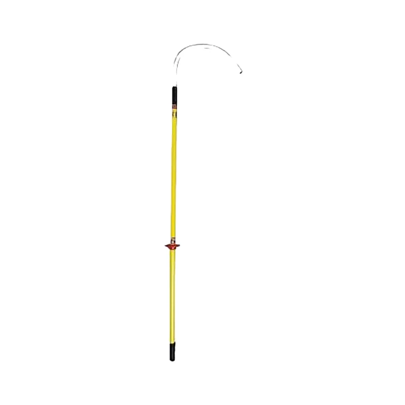Penta Rescue Hook with No Handguard, Connecting Element Length 1.47m, Test Voltage 100 kV, Steel Tube Hook 18 x 150 HookTP12