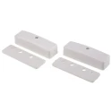 RS PRO Door & Window Switch Surface Alarm Contact Proximity Switch White 78x20x24mm 918-4700