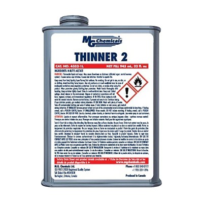 MG Chemicals Clear Conformal Coating Thinners, 1 L Tin 4352-1L