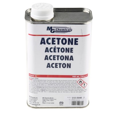 MG Chemicals Acetone Solvent Liquid 1 L Can United States 434-1L