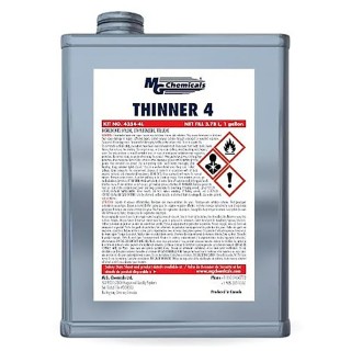MG Chemicals Colourless Acrylic Urethane Conformal Coating Thinners 1 L Tin 4354-1L