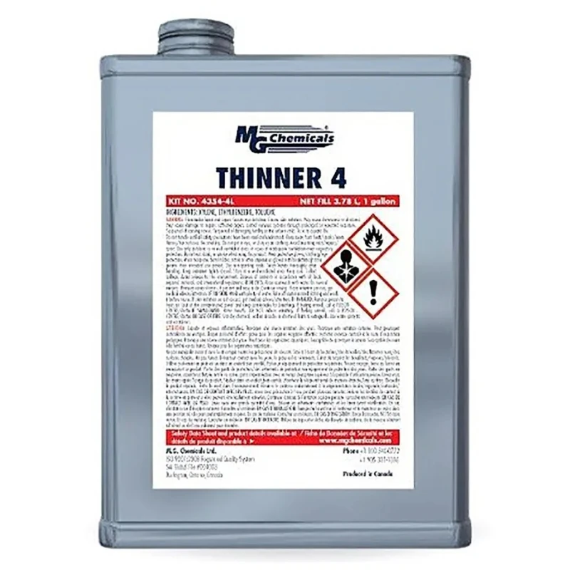 MG Chemicals Colourless Acrylic Urethane Conformal Coating Thinners 1 L Tin 4354-1L