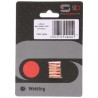 SIP Welding Accessory for MIG Welders 90 to 150 A Pack of 5 Tips 4045