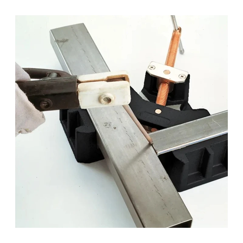 SIP Welding Accessory Angle Clamp for General Welders Model , Cast Iron, Copper Plated Spindle, Sliding T Handle 9 Inch 7649