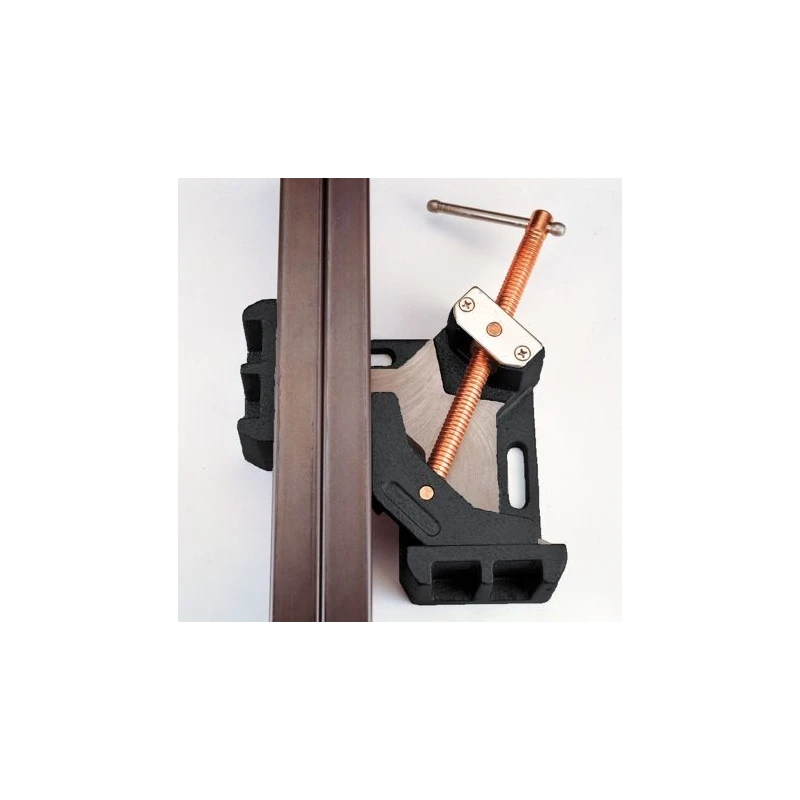 SIP Welding Accessory Angle Clamp for General Welders Model , Cast Iron, Copper Plated Spindle, Sliding T Handle 9 Inch 7649