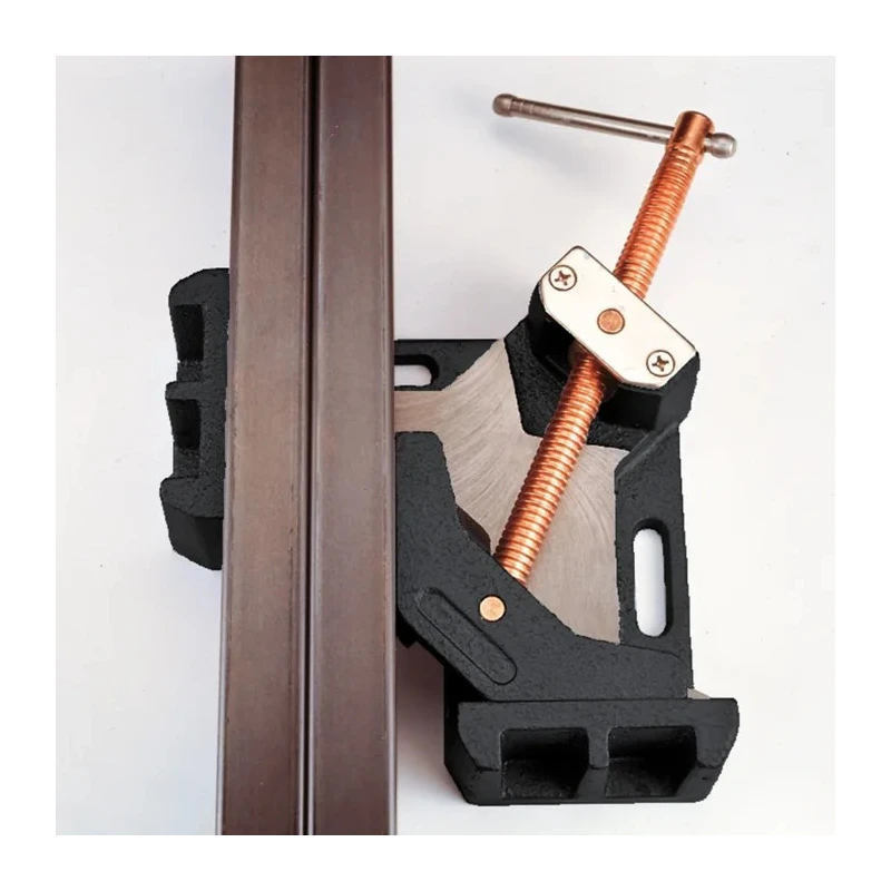 SIP Welding Accessory Angle Clamp for General Welders Model , Cast Iron, Copper Plated Spindle, Sliding T Handle 9 Inch 7649