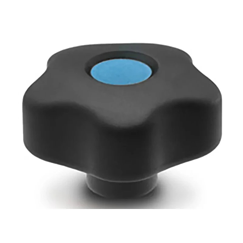 Elesa Black Polypropylene Hex Clamping Knob M8 Threaded Hole 169894-C9