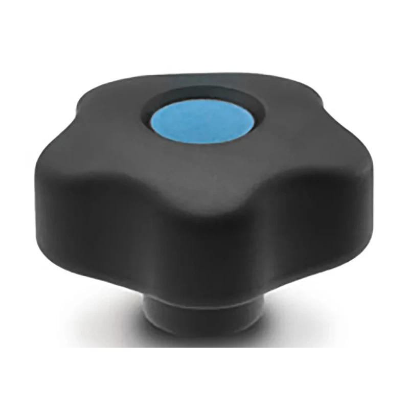 Elesa Black Polypropylene Hex Clamping Knob M8 Threaded Hole 53 mm Diameter 169952-C9