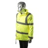 Portwest 300D Industry High Visibility Yellow Men's Hi Vis Traffic Jacket M 918-5923
