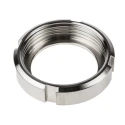 RS PRO Stainless Steel Pipe Fitting Straight Circular Connection Size 62 mm Length 22 mm 918-6116