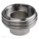 RS PRO Stainless Steel Pipe Fitting, Straight Circular Fitting 16 mm 918-6194