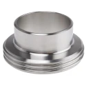 RS PRO Stainless Steel Pipe Fitting Straight Circular Fitting 50 mm 35mm Length 918-6257