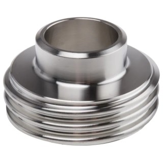 RS PRO Stainless Steel Pipe Fitting Straight Circular Connection 20 mm 48 mm Length 918-6248