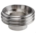RS PRO Stainless Steel Pipe Fitting Straight Circular Connection 20 mm 48 mm Length 918-6248