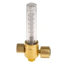 GCE Blow Torch Oxygen, Acetylene Precision Flow Meter with Brass Finish and 3/8 Inch BSP Connections 9423240RS