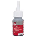 RS PRO Superglue, Rubber Toughened Cyanoacrylate Adhesive Liquid 20 g Black 918-6885