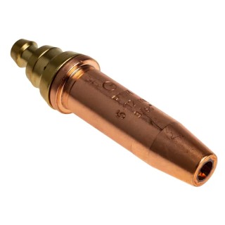 GCE Welding Accessory Blow Torch Nozzle Short Pattern with 9 Spline Inner, 76 mm Length, for Propane Fuel Gas 0768865RS