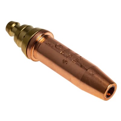 GCE Welding Accessory Blow Torch Nozzle Short Pattern with 9 Spline Inner, 76 mm Length, for Propane Fuel Gas 0768865RS