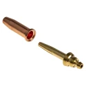 GCE Welding Accessory Blow Torch Nozzle Short Pattern with 9 Spline Inner, 76 mm Length, for Propane Fuel Gas 0768865RS