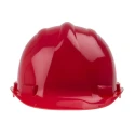 Portwest Red Adjustable Safety Helmet Polypropylene 4-Point Buckle Suspension 918-5636