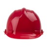 Portwest Red Adjustable Safety Helmet Polypropylene 4-Point Buckle Suspension 918-5636