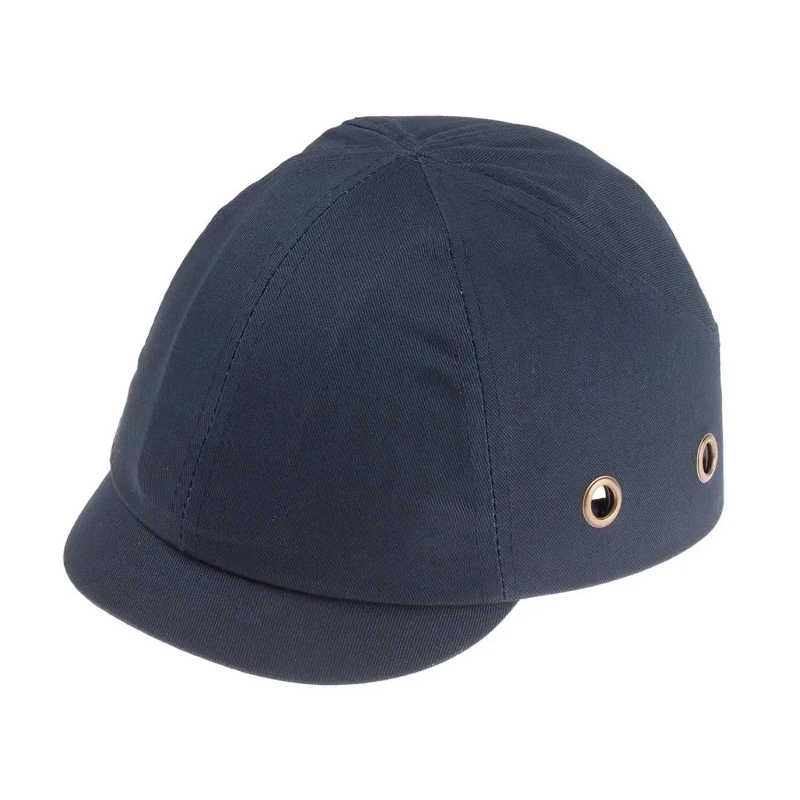 Portwest Navy Micro Bump Cap Cotton EN 812 Compliant ABS Inner Shell Adjustable Strap 54 cm Head Size 918-5699