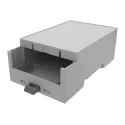 Italtronic DIN Rail Enclosure Type Modulbox Compact - 3M XTS B Version ABS DIN Rail Enclosure 35.0312000.BL