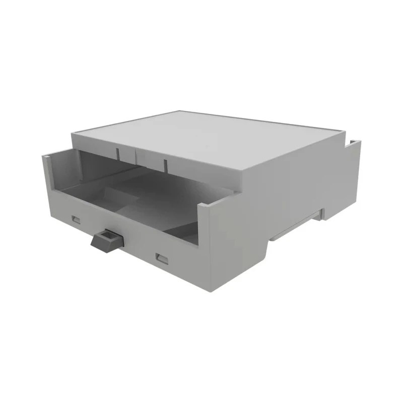 Italtronic DIN Rail Enclosure Modulbox XTS Series ABS 90 mm Length 24 mm Width 35.0507000.BL