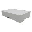 Italtronic DIN Rail Enclosure Type Modulbox Compact Series ABS Grey 90 mm Height 35.0914000.BL
