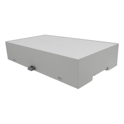 Italtronic DIN Rail Enclosure Type Modulbox Compact Series ABS Grey 90 mm Height 35.0914000.BL