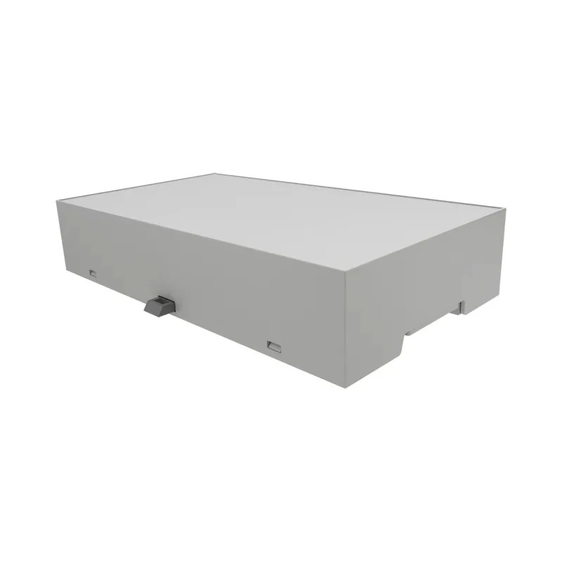 Italtronic DIN Rail Enclosure Type Modulbox Compact Series ABS Grey 90 mm Height 35.0914000.BL