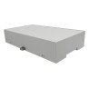 Italtronic DIN Rail Enclosure Type Modulbox Compact Series ABS Grey 90 mm Height 35.0914000.BL