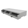 Italtronic DIN Rail Enclosure Kit Modulbox Compact Series ABS Grey 87mm Height 209.4mm Length 71.3mm Width 35.1212000.BL