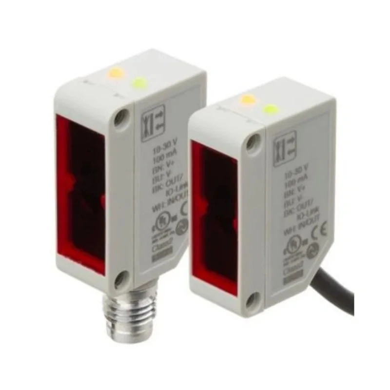 RS PRO Diffuse with Background Suppression Photoelectric Sensor Block Sensor 1 m NPN/PNP IP69K