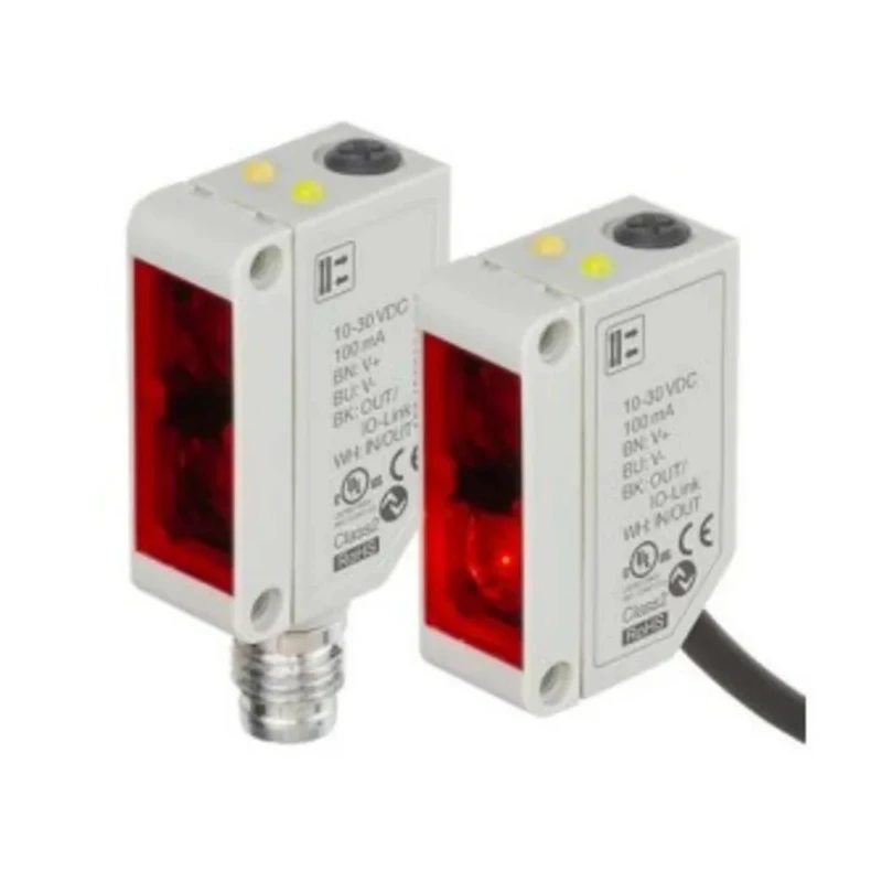 RS PRO Polarised Retro Reflection Photoelectric Sensor Block Style with 1 m Detection Range, NPN/PNP Output, Infrared IP67