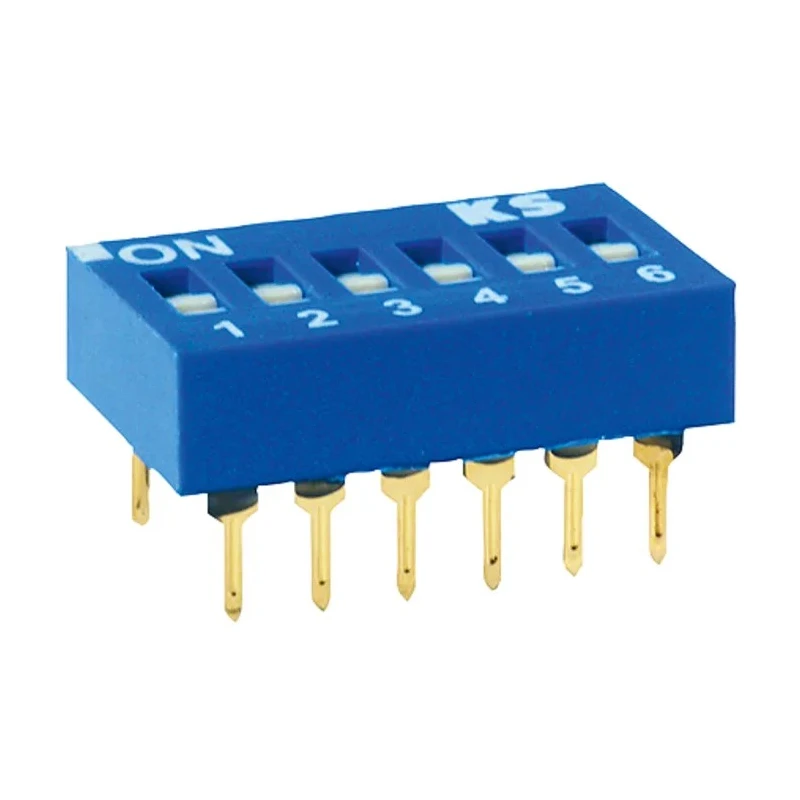 KNITTER-SWITCH Rotary Coded DIP Switch Flat Actuator DBS 6004