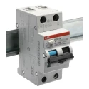 ABB Residual Current Circuit Breaker with Overload Protection 6A Current Rating 2-Pole 30mA 2CSR275080R1065 DS201 M B6 AC30
