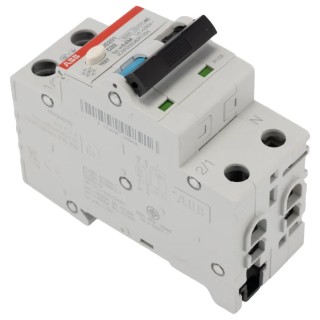 ABB Residual Current Circuit Breaker with Overload Protection 32A Current Rating 2-Pole 30mA 2CSR255080R1324 DS201 C32 AC30