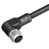RS PRO 5 way M12 to Unterminated Cable 10 m, Polyvinyl Chloride Jacket, Black, 60V, IEC 61076-2-101, IP67 201-7095