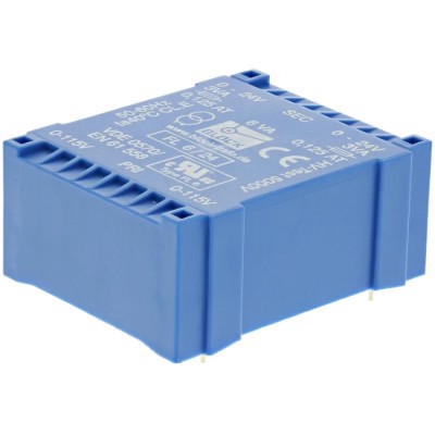 Block PCB Transformer 24 V AC Dual Primary Dual Secondary 6 VA Through Hole FL 6/24